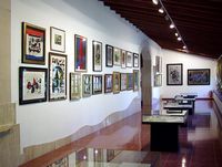 La Chartreuse de Valldemossa à Majorque. Musée d'Art Contemporain. Cliquer pour agrandir l'image.