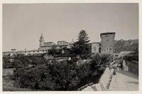 La Chartreuse de Valldemossa à Majorque. Chartreuse de Valldemossa (Carte postale de 1925). Cliquer pour agrandir l'image.