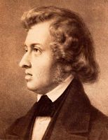 La Chartreuse de Valldemossa à Majorque. Portrait de Frédéric Chopin. Cliquer pour agrandir l'image.
