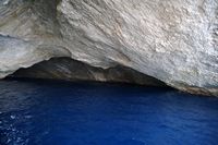 L'île de Cabrera à Majorque. La grotte bleue. Cliquer pour agrandir l'image.