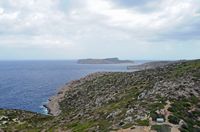 Island Conillera its view from the castle. Click to enlarge the image.