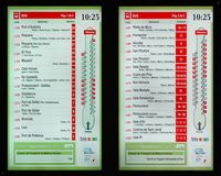 Lignes d'autocars de Majorque. Cliquer pour agrandir l'image.