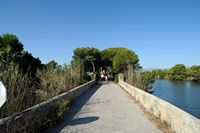 Le Parc naturel de s'Albufera à Majorque. L'entrée du parc. Cliquer pour agrandir l'image.
