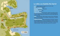 Le Parc naturel de Mondragó à Majorque. Itinéraire de randonnée numéro 3. Cliquer pour agrandir l'image.