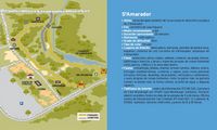 Le Parc naturel de Mondragó à Majorque. Itinéraire de randonnée numéro 4. Cliquer pour agrandir l'image.