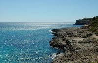 Le Parc naturel de Mondragó à Majorque. Sa Guàrdia d'en Garrot. Cliquer pour agrandir l'image.