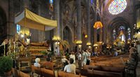 The Cathedral of Palma - Catafalque. Click to enlarge the image.