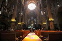 The Cathedral of Palma - Great rosette. Click to enlarge the image.