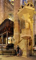 The Cathedral of Palma - Chair. Click to enlarge the image.