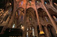 The Cathedral of Palma - Stained Glass. Click to enlarge the image.