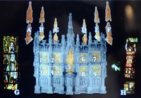Cathedral of Palma de Mallorca - Legend of the Saint Bernard. Click to enlarge the image.