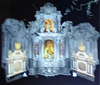 Cathedral of Palma de Mallorca - Legend of the Saint Benedict. Click to enlarge the image.