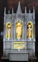 Cathedral of Palma de Mallorca - Legend of St. Joseph's Chapel. Click to enlarge the image.