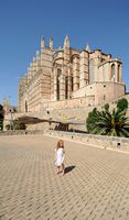 The Cathedral of Palma - The head. Click to enlarge the image.
