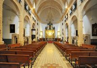 Palma western Born - Church of Sant Gaietà. Click to enlarge the image.