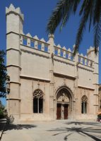 Palma western Born - Its Llotja. Click to enlarge the image.