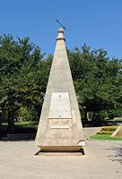 Palma western Born - Sundial near Es Baluard. Click to enlarge the image.