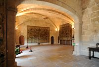 The Almudaina Palace in Palma de Mallorca - Fitness Tips. Click to enlarge the image.