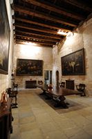 The Almudaina Palace in Palma de Mallorca - Dining officers. Click to enlarge the image.