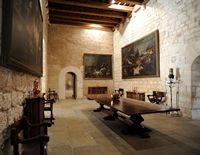The Almudaina Palace in Palma de Mallorca - Dining officers. Click to enlarge the image.