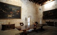 The Almudaina Palace in Palma de Mallorca - Dining officers. Click to enlarge the image.