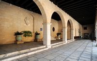 The Almudaina Palace in Palma de Mallorca - Place d'Armes. Click to enlarge the image.