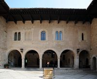 Le palais de l'Almudaina à Palma de Majorque. Capitainerie générale. Cliquer pour agrandir l'image.