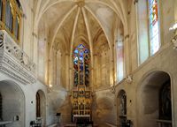The Almudaina Palace in Palma de Mallorca - Chapelle Sainte-Anne. Click to enlarge the image.