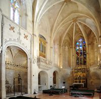 The Almudaina Palace in Palma de Mallorca - Chapelle Sainte-Anne. Click to enlarge the image.