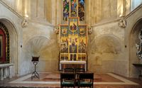 The Almudaina Palace in Palma de Mallorca - Chapelle Sainte-Anne. Click to enlarge the image.