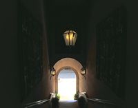 The Almudaina Palace in Palma de Mallorca - Royal Staircase. Click to enlarge the image.