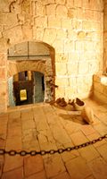 The Almudaina Palace in Palma de Mallorca - Arab Baths. Click to enlarge the image.