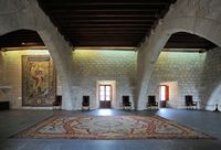 The Almudaina Palace in Palma de Mallorca - Throne Room. Click to enlarge the image.