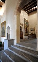 The Almudaina Palace in Palma de Mallorca - Entrance to the Palace of the King. Click to enlarge the image.