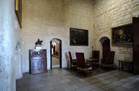 The Almudaina Palace in Palma de Mallorca - Hall of King's Palace. Click to enlarge the image.