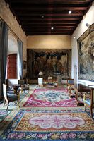 The Almudaina Palace in Palma de Mallorca - Hall of King's Palace. Click to enlarge the image.