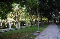 The Almudaina Palace in Palma de Mallorca - King's Garden. Click to enlarge the image.