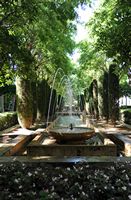 The Almudaina Palace in Palma de Mallorca - King's Garden. Click to enlarge the image.