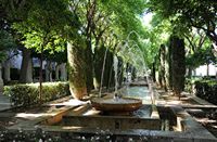 The Almudaina Palace in Palma de Mallorca - King's Garden. Click to enlarge the image.