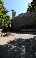 The Almudaina Palace in Palma de Mallorca - King's Garden. Click to enlarge the image.