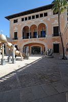 The palace March in Palma - The facade of the palace. Click to enlarge the image.