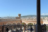 The palace March in Palma - The loggia of the palace. Click to enlarge the image.