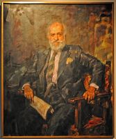 The palace March in Palma - Portrait of Joan March. Click to enlarge the image.
