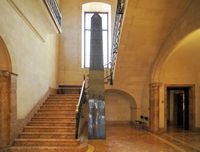 The palace March in Palma - The staircase of the palace. Click to enlarge the image.