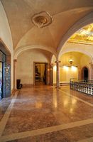 The palace March in Palma - The first floor landing. Click to enlarge the image.
