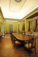 The palace March in Palma - The dining room of the palace. Click to enlarge the image.