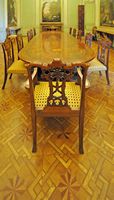 The palace March in Palma - The dining room of the palace. Click to enlarge the image.