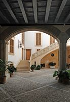 Le sud-est de la vieille ville de Palma de Majorque. La Can Espanya-Serra. Cliquer pour agrandir l'image.
