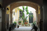 Le sud-est de la vieille ville de Palma de Majorque. La Can Caldès. Cliquer pour agrandir l'image.