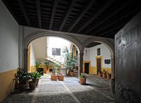 The southwest of the old town of Palma - Poeta Cal Colom. Click to enlarge the image.